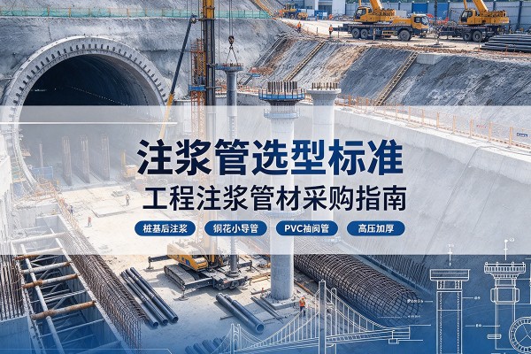库尔勒注浆管选型标准