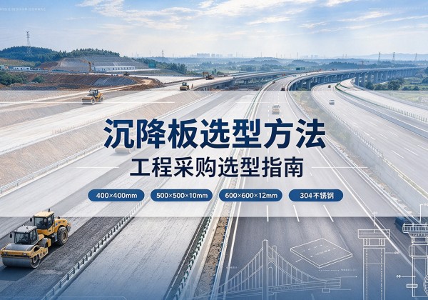 库尔勒沉降板选择方法