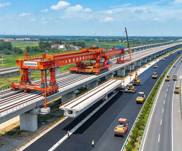库尔勒公路建设